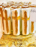 Hand-Painted Prayer Candles - Set of 3