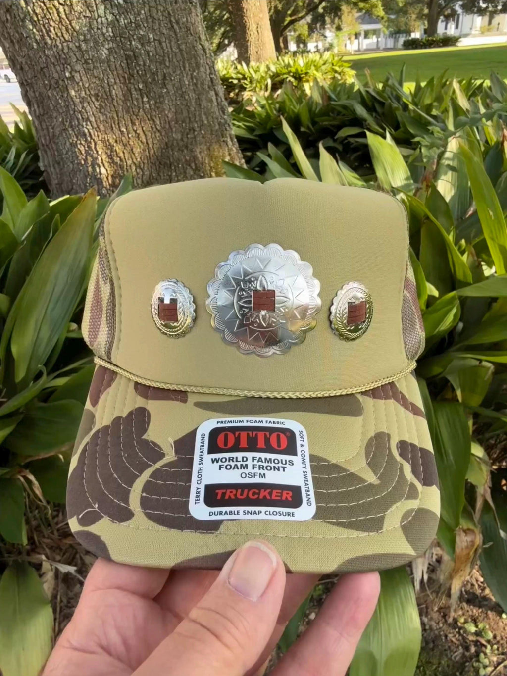 Concho Trucker Hat - Style 2
